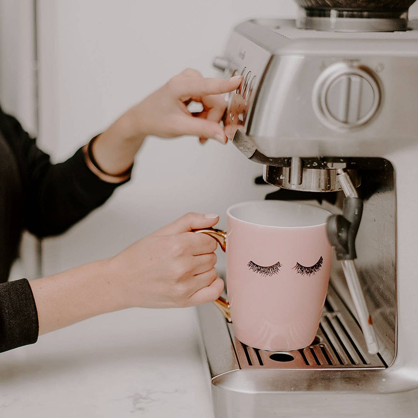 Eyelashes Coffee Mug - Loren Estes Studio