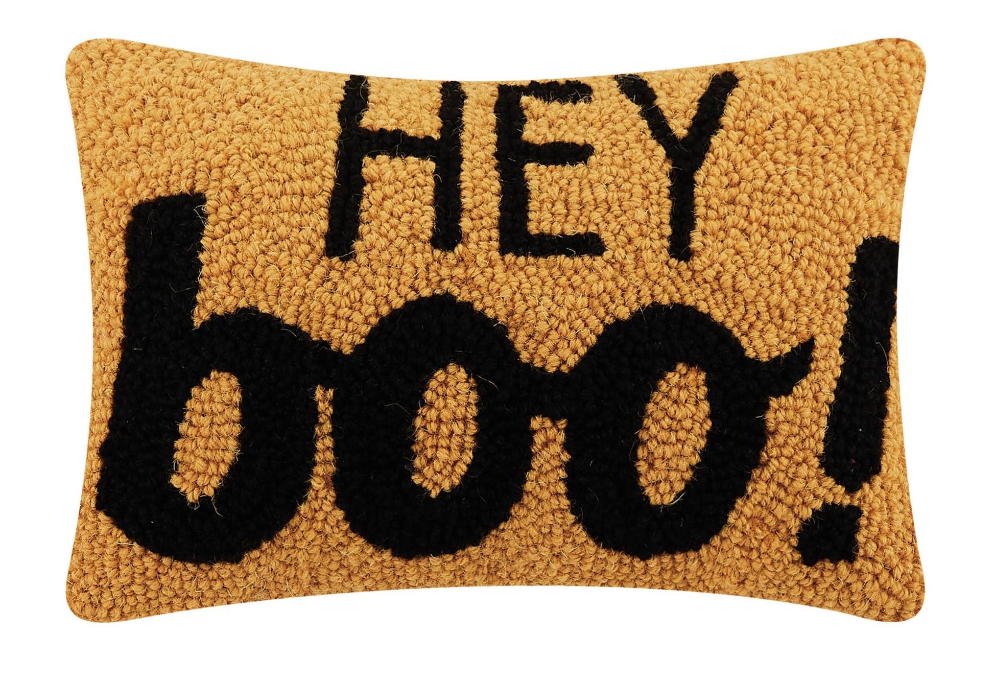 Hey Boo! Throw Pillow - Loren Estes Studio