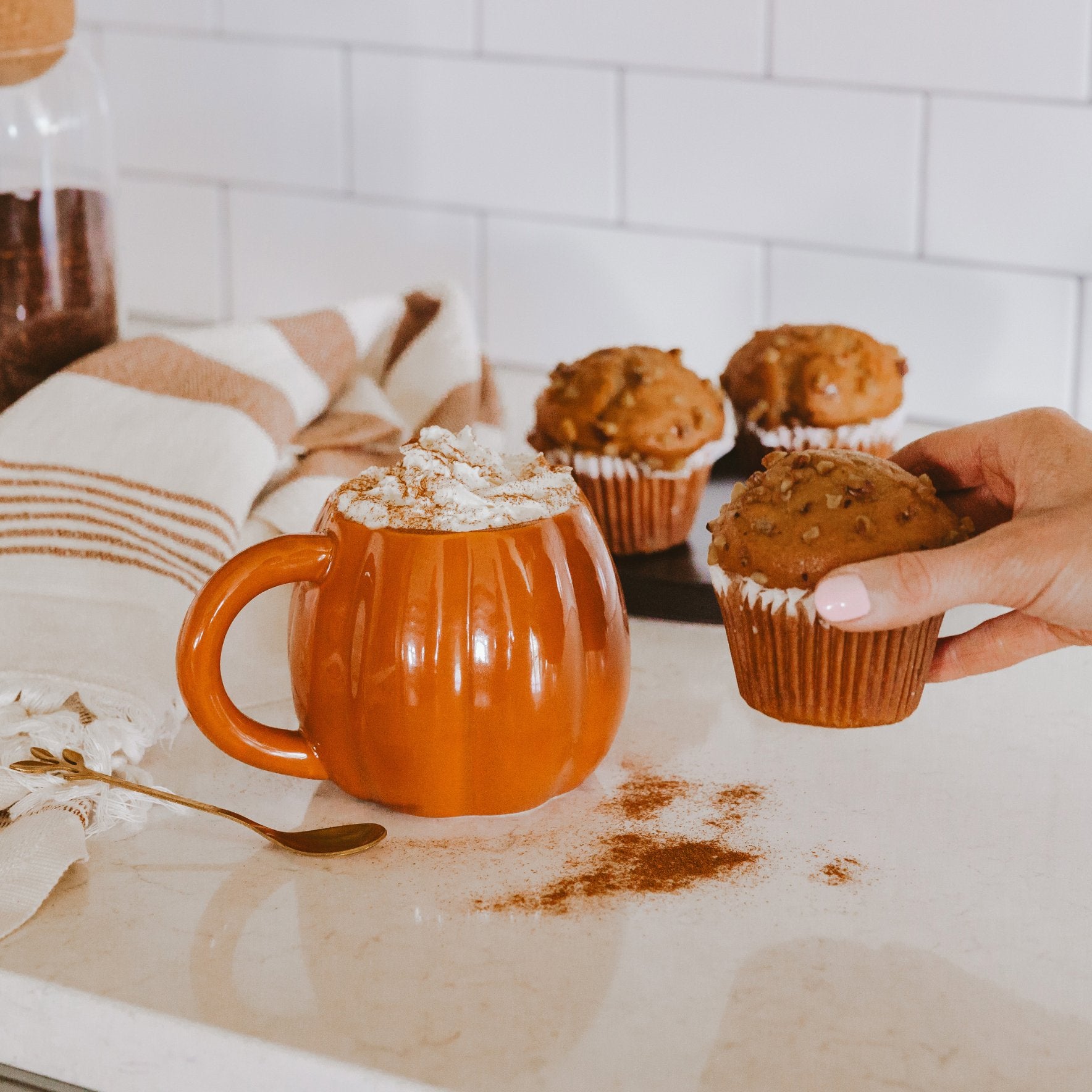 Pumpkin Coffee Mug - Loren Estes Studio