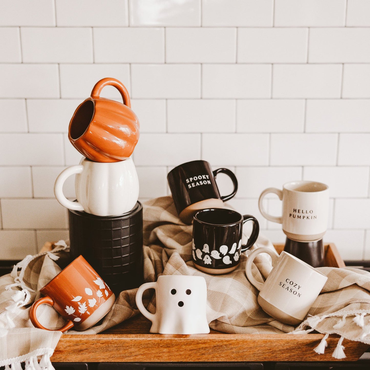 Spooky Season Stoneware Mug - Loren Estes Studio