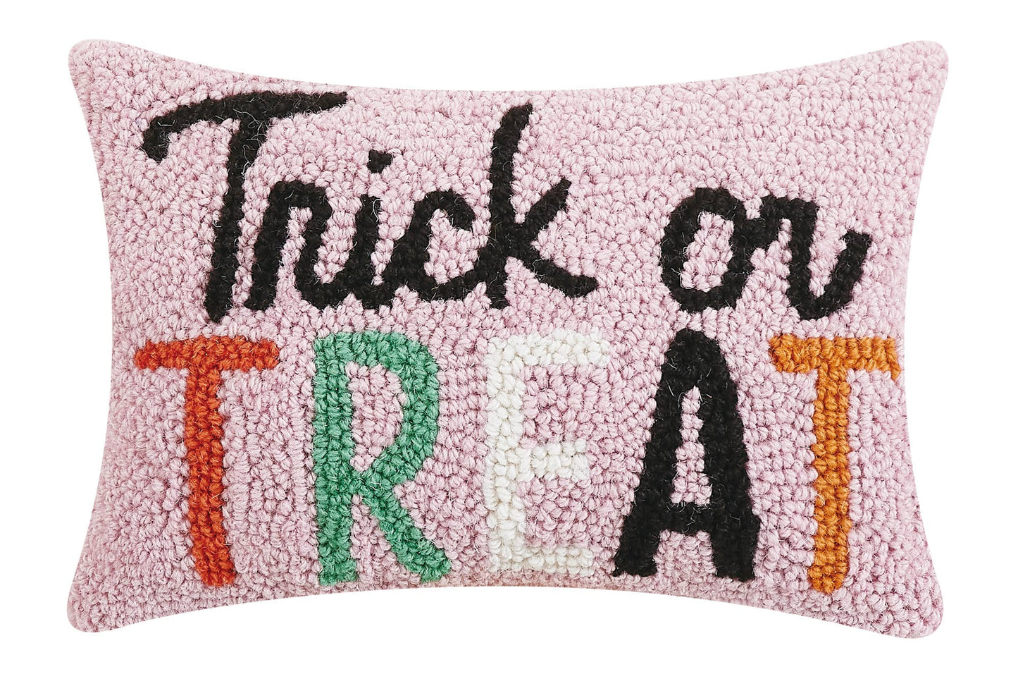 Trick Or Treat Throw Pillow - Loren Estes Studio